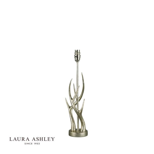 Laura Ashley Mulroy Champagne Antler Table Lamp Base - Image 3