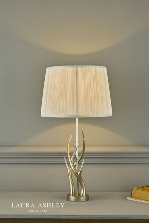 Laura Ashley Mulroy Champagne Antler Table Lamp Base - Image 5