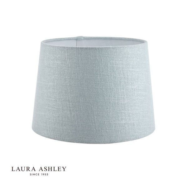 Laura Ashley Bacall Linen Empire Drum Shade Duck Egg Blue 30cm/12 inch - Image 2