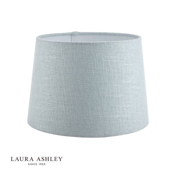 Laura Ashley Bacall Linen Empire Drum Shade Duck Egg Blue 25cm/10 inch - Image 2