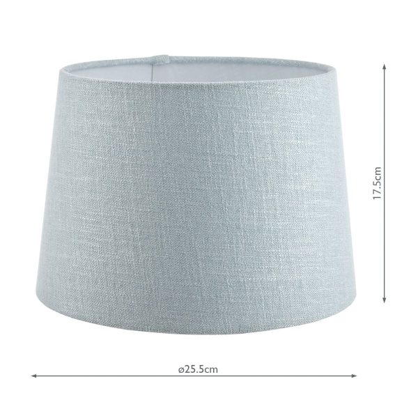 Laura Ashley Bacall Linen Empire Drum Shade Duck Egg Blue 25cm/10 inch - Image 5