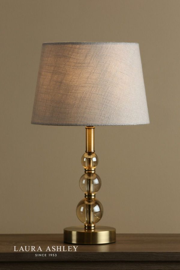 Laura Ashley Selby Small Table Lamp Antique Brass & Glass Ball Base Only - Image 6