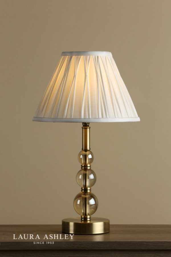 Laura Ashley Selby Large Table Lamp Antique Brass & Glass Ball Base Only - Image 5