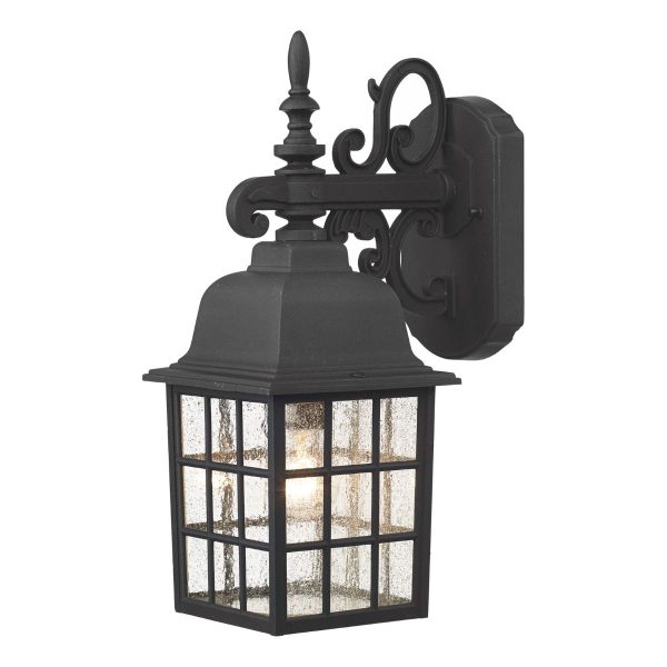 Norfolk Wall Bracket Downlight Black