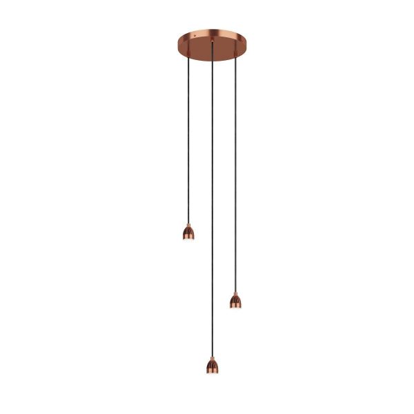 3lt Cluster Modular Suspension Copper LED