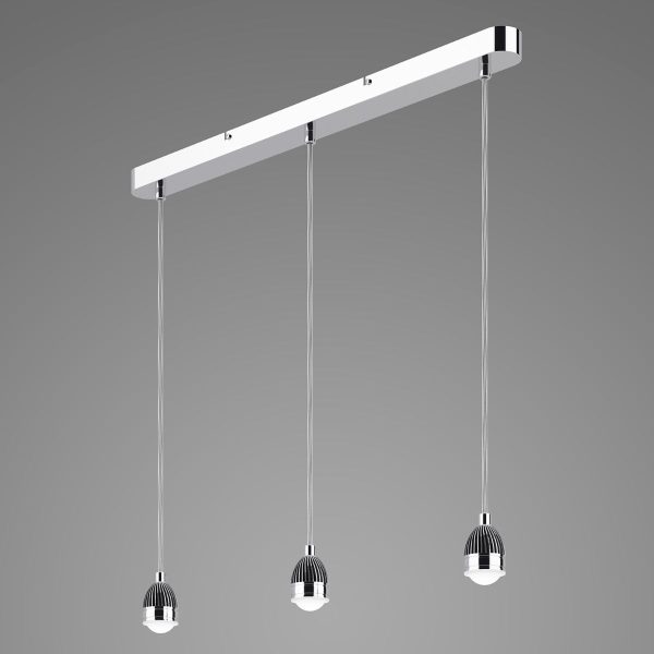 3lt Bar Modular Suspension Polished Chrome LED - Image 2