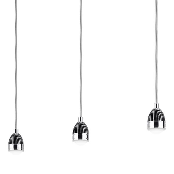 3lt Bar Modular Suspension Polished Chrome LED - Image 3