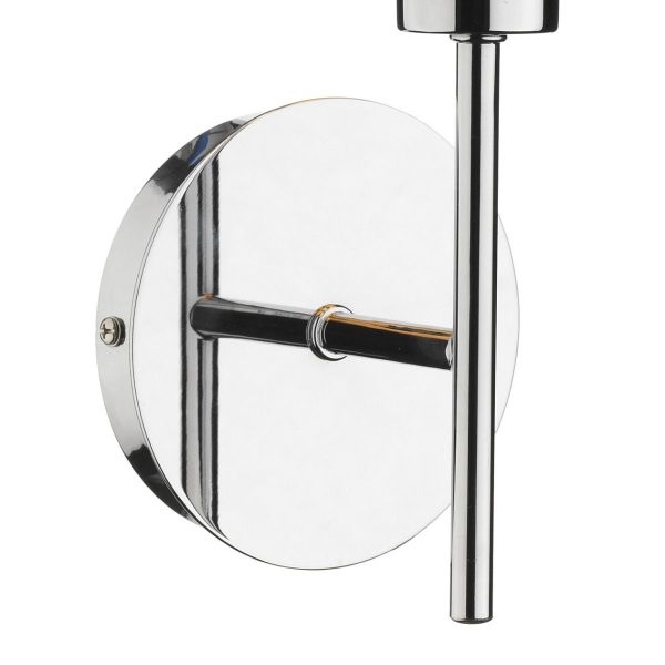 Tuscan Single Wall Bracket Base Only Polished Chrome - Image 2