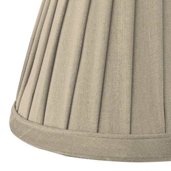 Yovanna Pleated Shade 15cm Taupe - Image 3